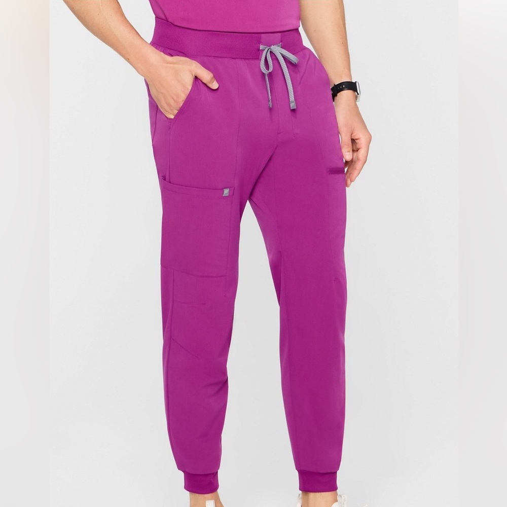 Fabletics Men’s All-Shift Scrub Medical Jogger Pants Size Large